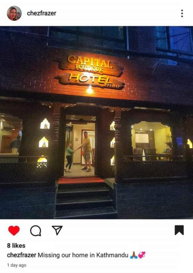 Capital Boutique Hotel Catmandu Exterior foto